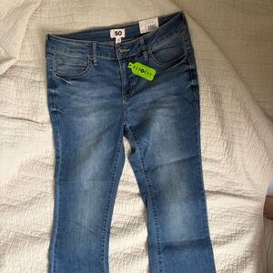 SO Women's Bootcut Jeans - Classic Blue